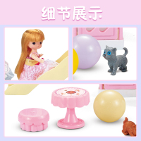 雅斯妮缤纷乐园娃娃套装YSN-XV755-267过家家DIY场景男孩女孩玩具