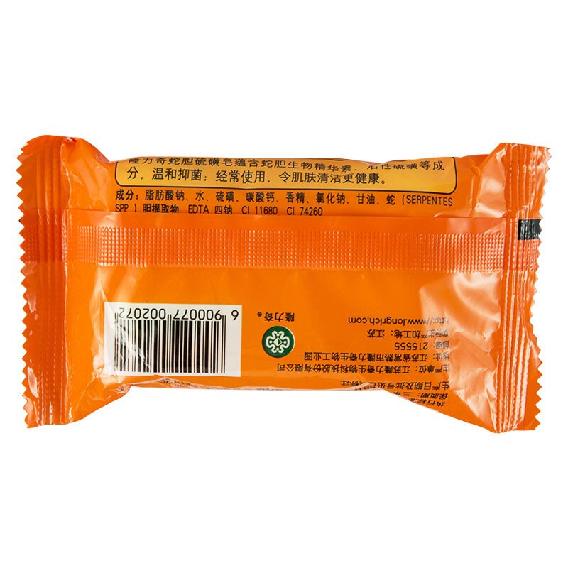 隆力奇 蛇胆硫磺香皂80g