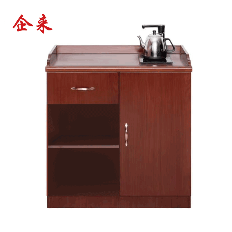 企来置物柜茶水柜 810*400*800mm 组高清大图