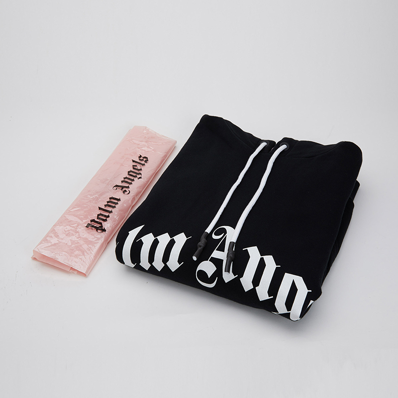 PALM ANGELS 2020新品 男士Logo徽标骷髅印花连帽卫衣