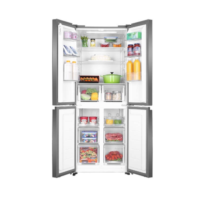 海尔haierbcd406wigiu1十字对开冰箱406升z