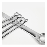 世达(SATA)全抛光两用扳手 开口扳手梅花两用扳手 27mm 40221 1把