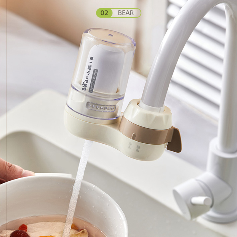 小熊净水器水龙头过滤器非直饮前置净水滤水器CX-E0031-P01