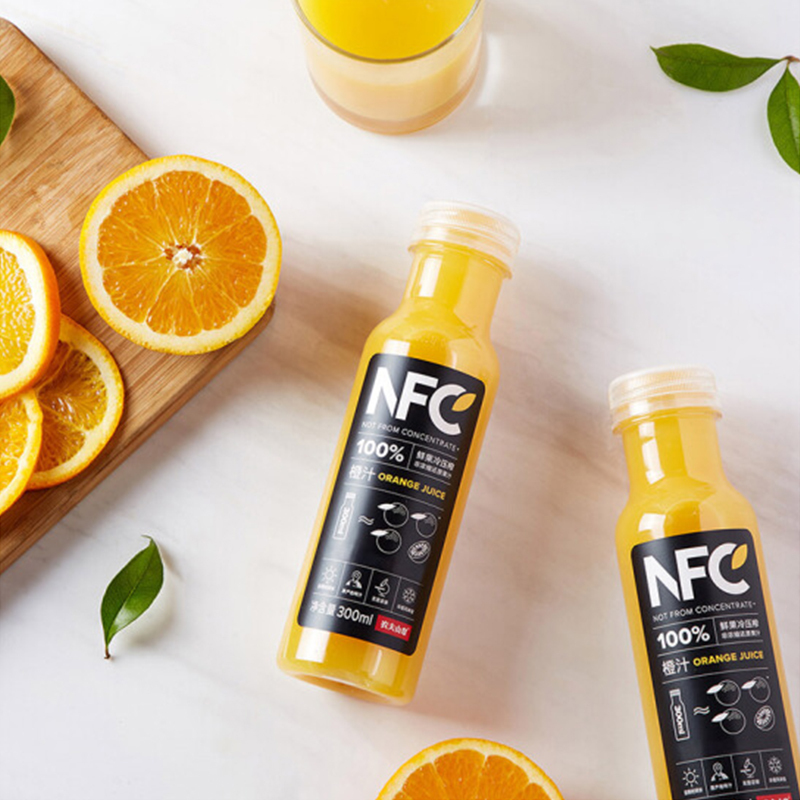 农夫山泉 NFC果汁饮料 100%NFC橙汁300ml