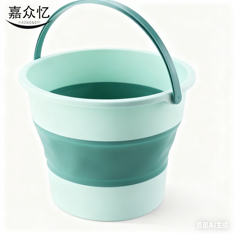 嘉众忆 户外折叠水桶加厚17L JZY-ST11 个高清大图