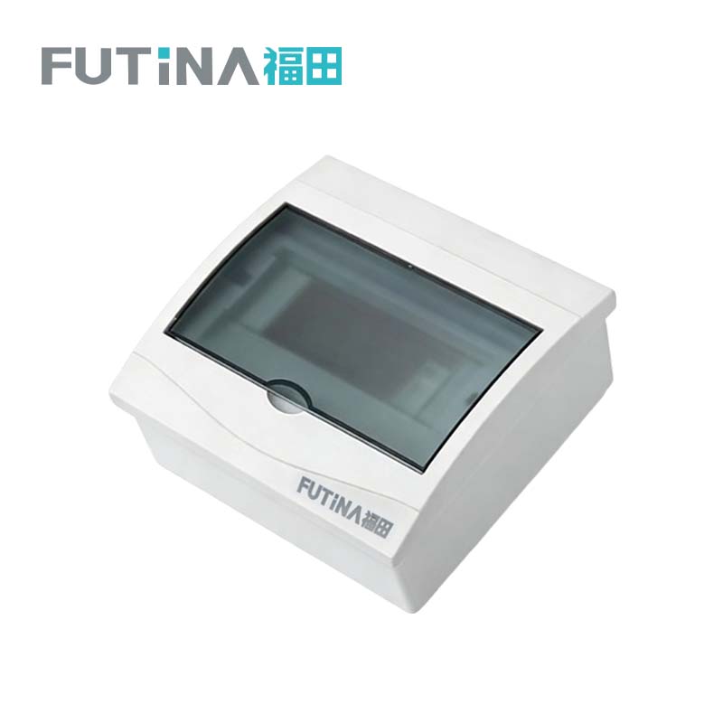 福田 全塑配电箱明暗装通用空开盒 5-8位 个高清大图