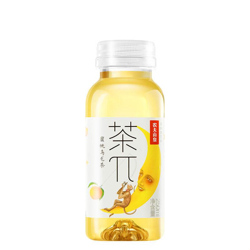 农夫山泉 茶π(茶派) 茶饮料250ml*12瓶 量贩装 多种口味可选择 蜜桃乌龙茶