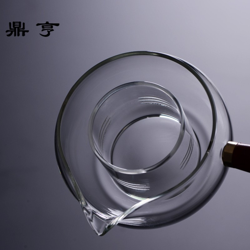 鼎亨耐热玻璃壶煮器茶壶泡茶壶茶器侧把迷你加厚煮水壶养生壶