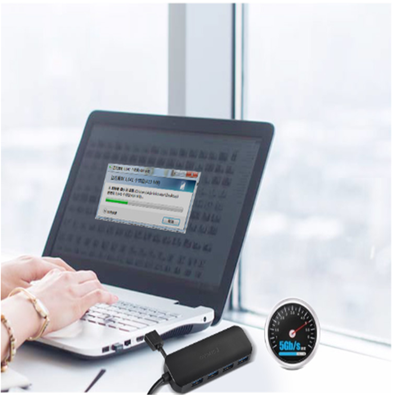 USB分线器 接口转换器 4口USB扩展坞 转接头 集线器 USB延长线