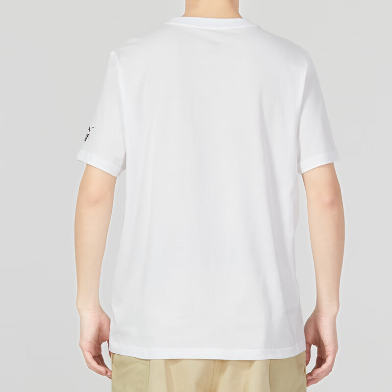 彪马(Puma)T恤男装上衣2023夏季新款运动服跑步健身训练透气宽松休闲短袖 624886-02
