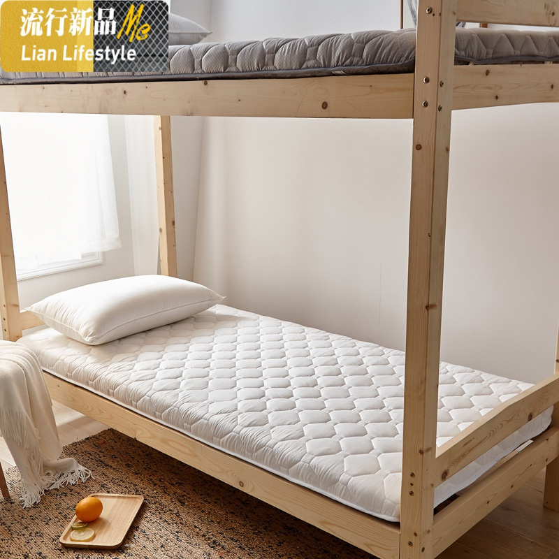 网红床垫学生宿舍榻榻米单人上下铺软垫0.9薄款家用可折叠 三维工匠