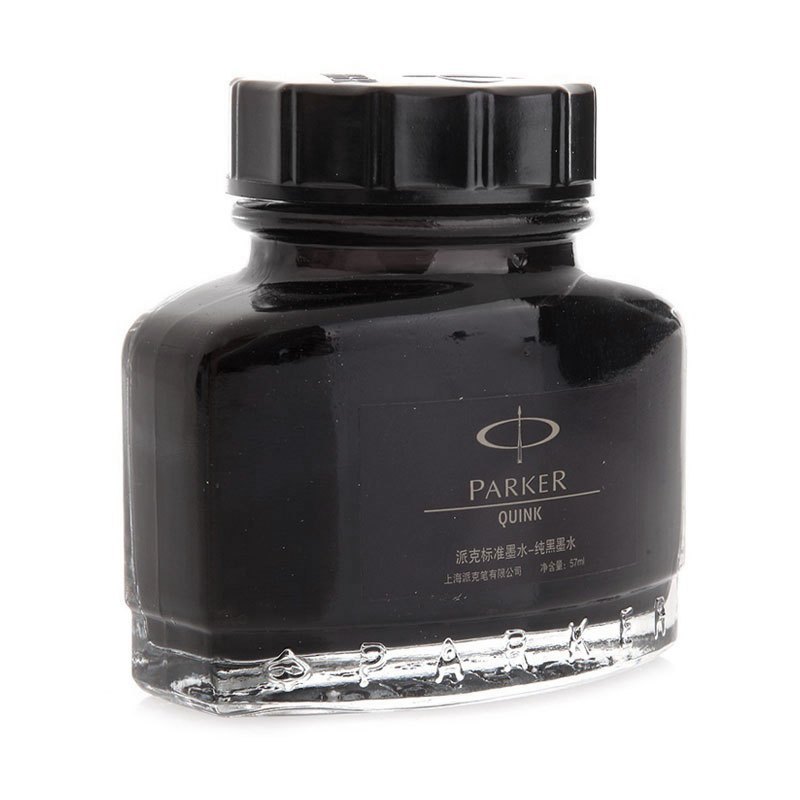 派克(PARKER)标准纯黑墨水 黑色