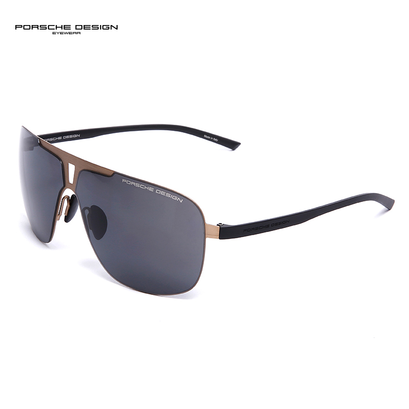 porschedesign保时捷太阳眼镜男款时尚超轻生物钢驾驶墨镜p865567mm