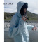 NEW LAKE户外防晒衣女夏2024年新款宽松轻薄皮肤衣薄款连帽防晒服夹克外套