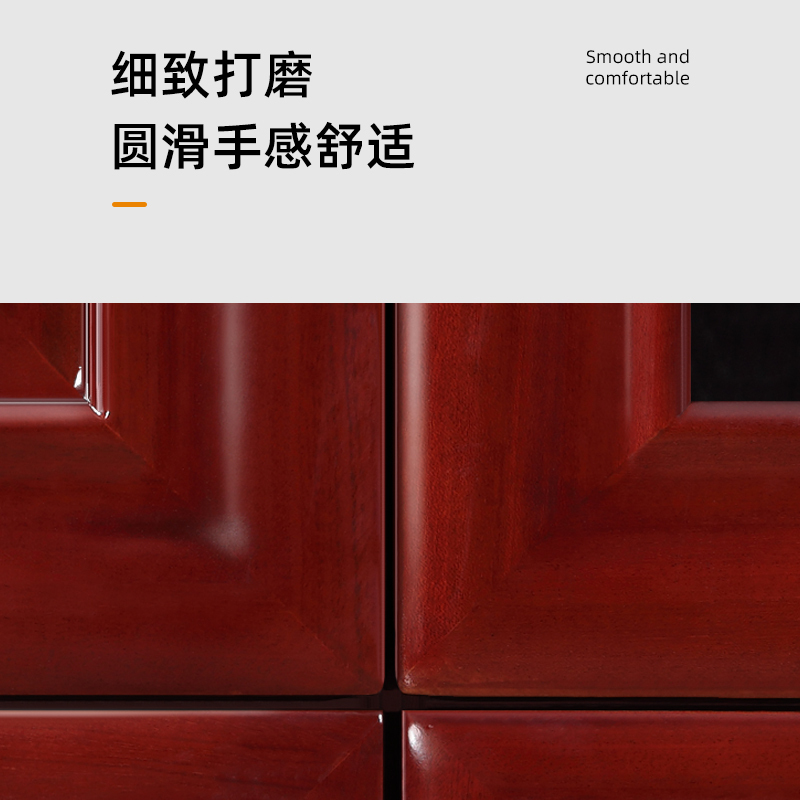 科野 文件柜储物柜木质贴木皮油漆书柜办公柜资料柜办公家具ky2 可定制 六门