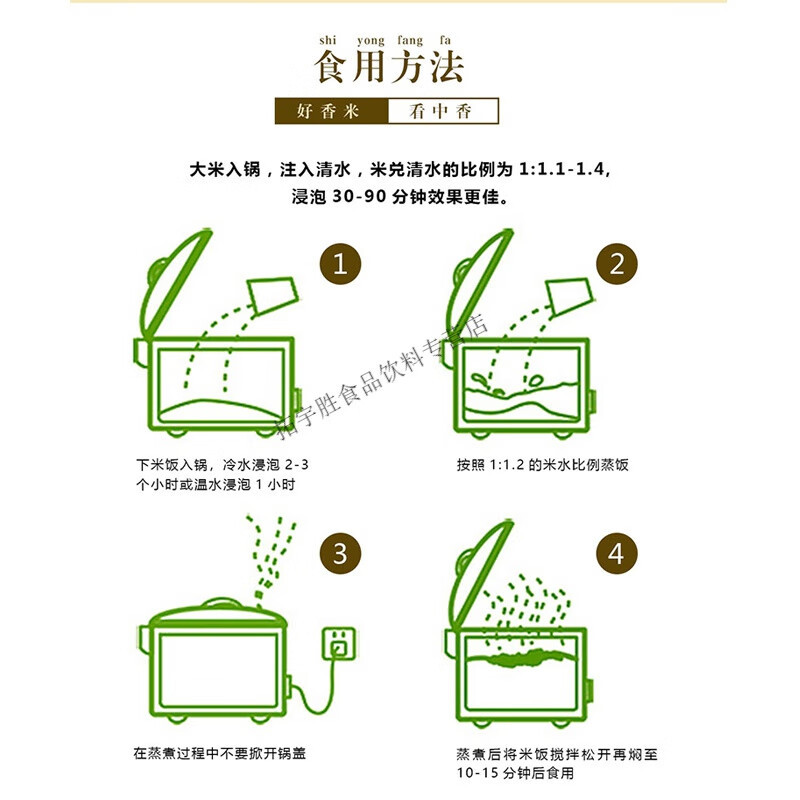 中香 泰优香米 真空包装 5KG(单位:袋)高清大图