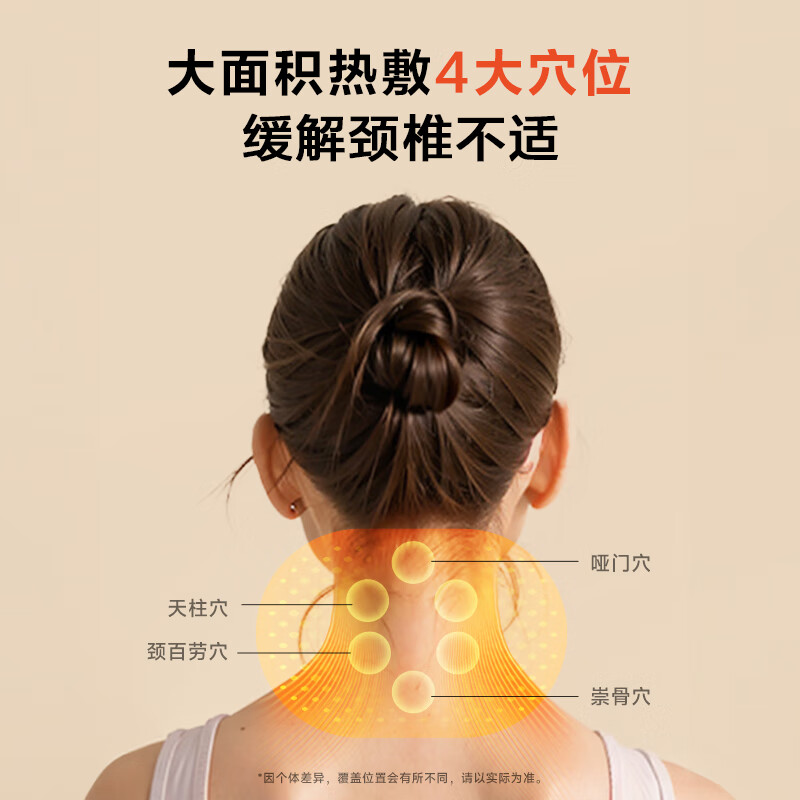 SKG 颈椎枕护颈热敷 P3系列二代豪华款 豆蔻青高清大图