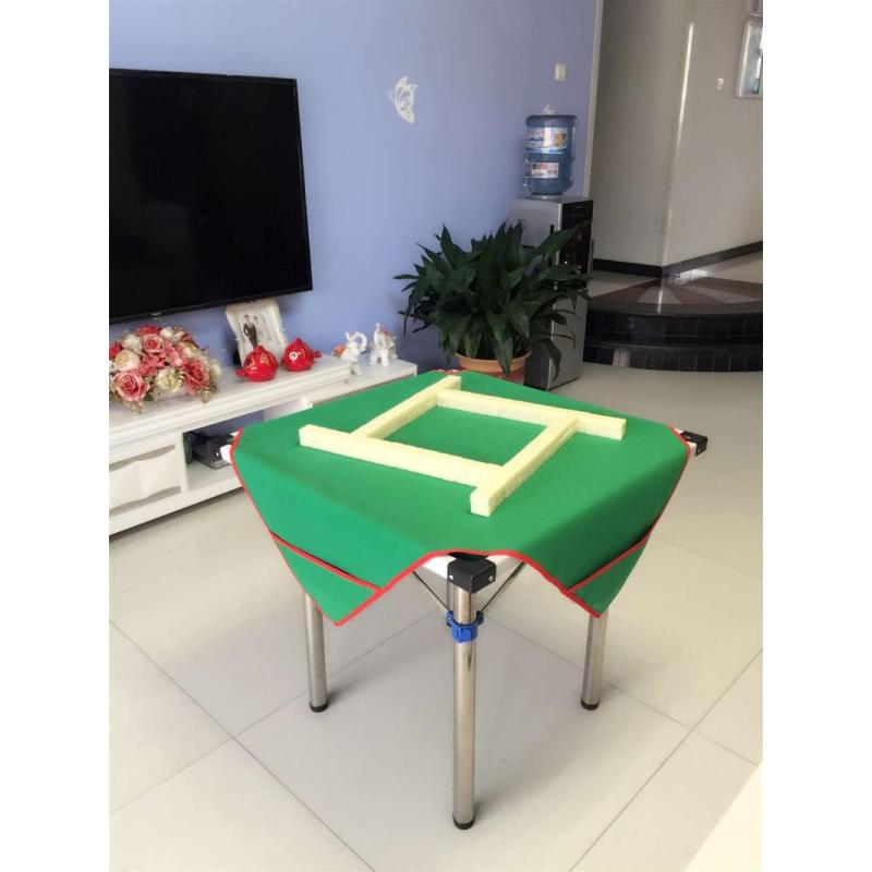 麻将桌布垫家用手搓加厚麻将桌布消音带兜麻将垫麻将布麻将毯