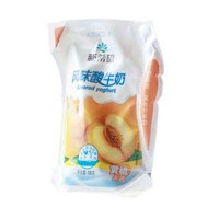 新希望爱鲜包黄桃酸牛奶180g