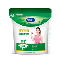 完达山 脱脂奶粉400克（适于欲少摄入脂肪的人士）成人奶粉