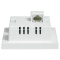 普联(TP-LINK)TL-XAP3002GI-PoE 薄款(方)白色 AX3000M双频千兆WiFi6无线面板AP 86型墙壁式商用别墅企业级家用大户型全屋wifi覆盖接入组网