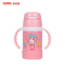 膳魔师不锈钢儿童保温杯吸管杯FEC-280S-KT001 深粉 约280ML /304不锈钢/THERMOS 保温壶