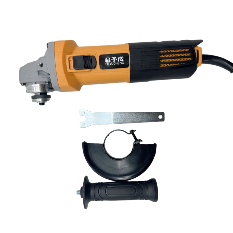 合予成AS1004角向磨光机220V3C功率800W手持砂轮机打磨切割除锈侧开关高清大图