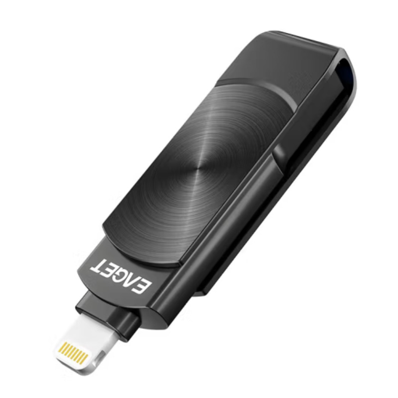 忆捷(EAGET)i66Plus 512G 苹果U盘 USB3.0 Lightning接口手机电脑两用优盘 单位:个高清大图