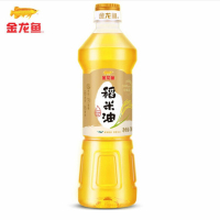 苏宁宜品×金龙鱼 稻米油700ml*2瓶装 米糠油植物食用油家庭油