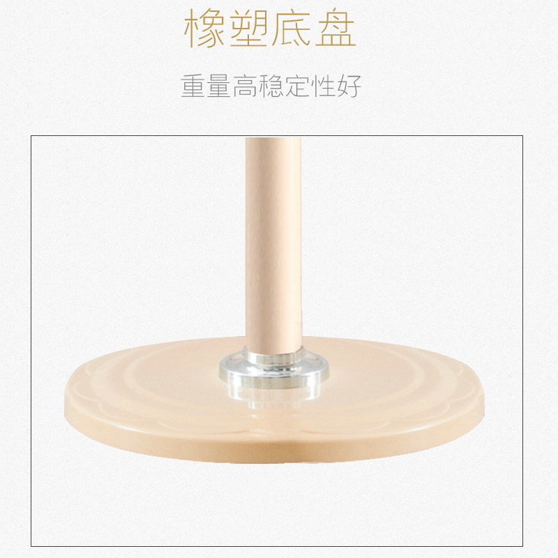 欧式单杆衣帽架家用简约现代落地式挂衣架卧室衣架不锈钢衣服架子_668高清大图