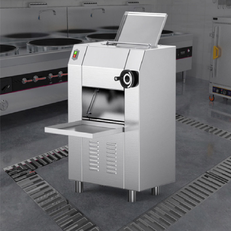 乐创lecon压面机商用电动大型擀面机食堂揉面压皮机