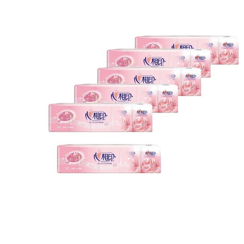 心相印经典手帕纸3层8片10包YB.10包装C910-6条