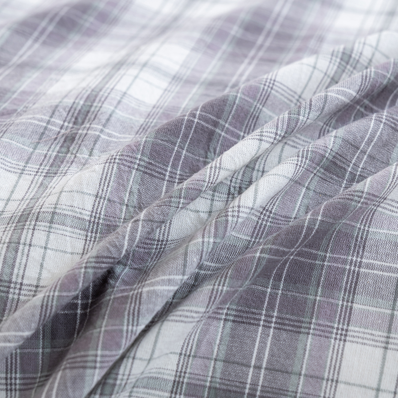 亿洛莱 水洗棉床单 120*240cm 条高清大图