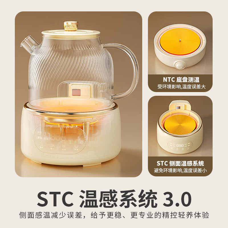 康宁VISIONS电水壶1.7L快速沸腾360度旋转底座便携时尚高档家用电器高清大图