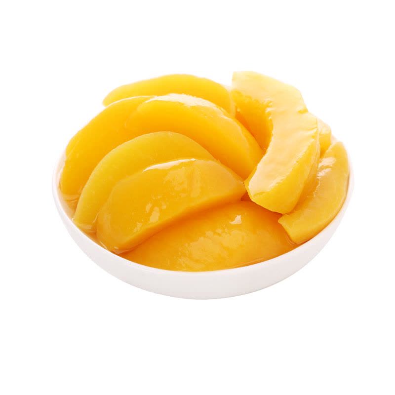 【倾聆】丞贡园黄桃罐头248g/瓶 6瓶装图片