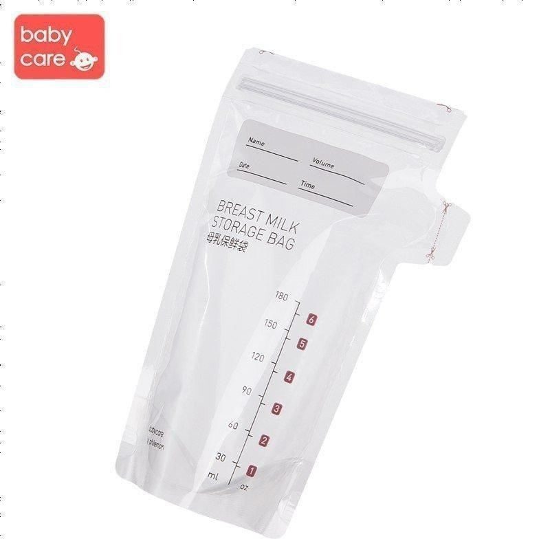 babycare母乳储奶袋保鲜袋一次性存奶袋可冷冻装奶袋180ml10片