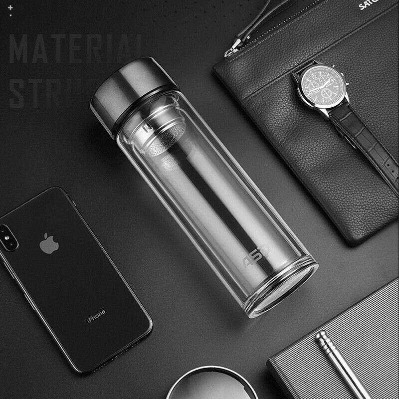 爱仕达 RWB32B6TG 清韵系列玻璃杯 320ml/钢本色高清大图