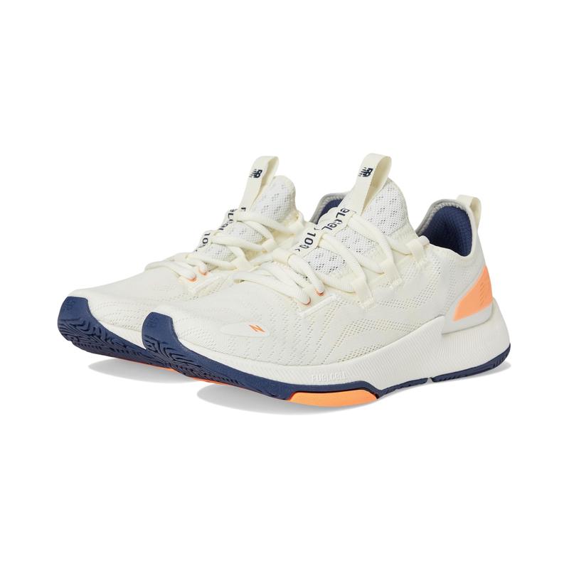 新百伦(New Balance)NewBalance综训鞋男款轻量化缓震透气运动健 Angora/Hot_Mango/Nb_Navy 41.5