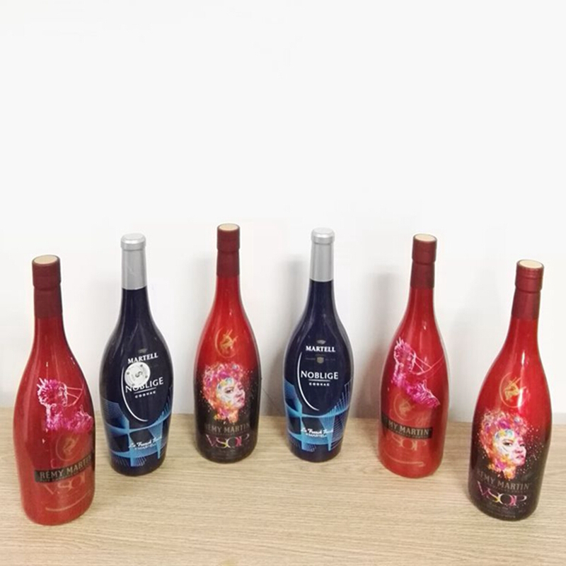 18新款洋酒道具酒瓶彩色仿真瓶酒柜商场柜台酒吧 装饰品假酒瓶酒柜摆设