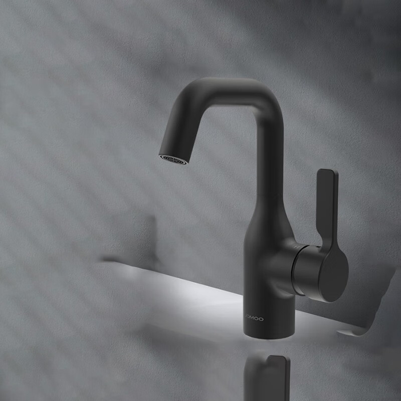 九牧(jomoo)卫浴面盆水龙头洗脸盆水龙头全铜旋转卫生间台盆龙头