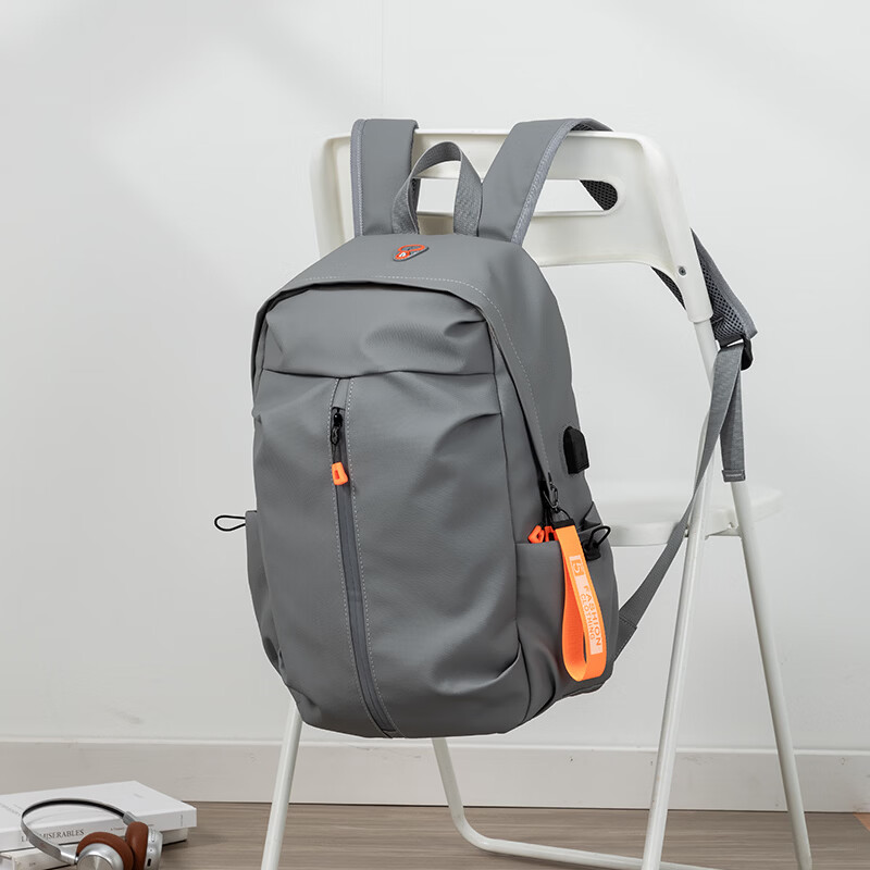 佰造(BAIZAO) 双肩包BZ-XB620灰色高清大图