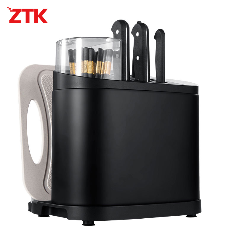 ZTK智能消毒刀架刀具筷筒盒置物架紫外线烘干筷子消毒机家用