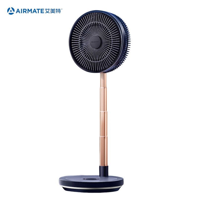 艾美特(Airmate)落地扇无线折叠充电款落地扇便携户外风扇强大风力智能遥控 带夜灯 10寸折叠扇CM-RD20蓝高清大图