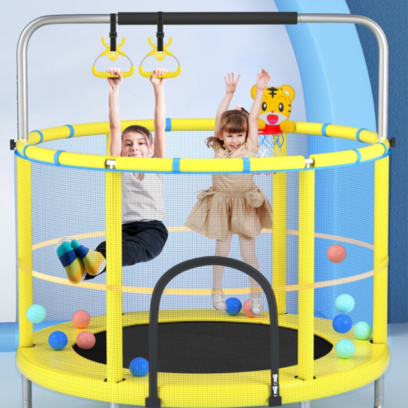 蹦蹦床家用儿童室内小孩宝宝跳跳床迈高登蹭蹭床家庭小型护网弹跳床