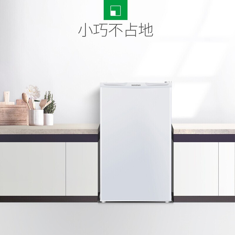 容声 双门冰箱 迷你双门小冰箱 实用冷冻室 家用租房小型 节能静音 120升 BCD-120D12