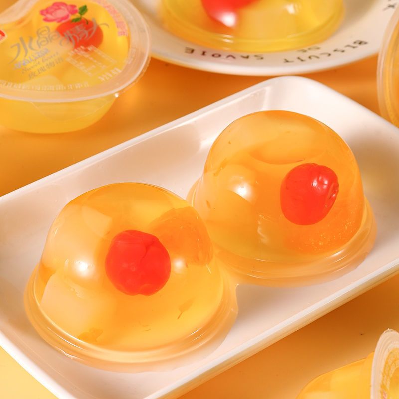 锦太郎果肉果冻批发亲亲水果味儿童休闲夏日冷饮整件便宜批发什锦果肉