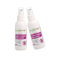 【品牌授权】Clinicians按摩膏 科立纯新西兰原装进口 关节肌肉疼痛缓释喷剂 100ml*2瓶