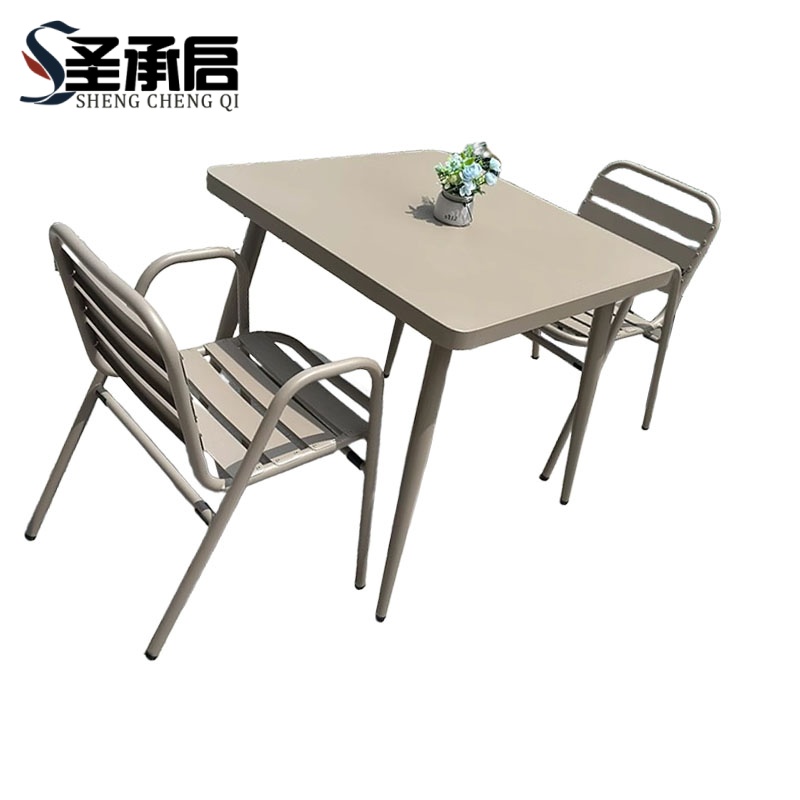 圣承启 桌椅 80方桌X2椅 套高清大图