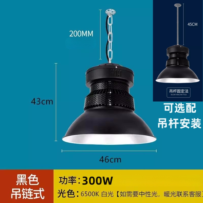 RDZM LED工矿灯(功率:300W) RDZ300 套高清大图
