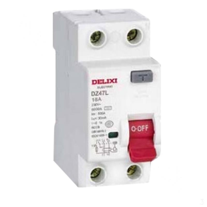 德力西 DELIXI ELECTRIC 小型漏电断路器 DZ47L 2P 40A 300mA AC(包装数量 1个).高清大图